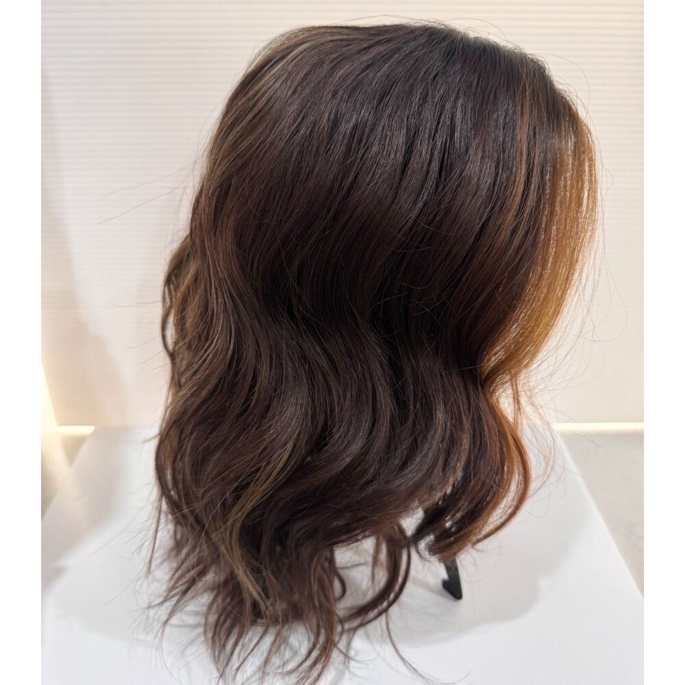 EUC Chelsey Smith Sharpay Midi in Americano brunette - Monofilament standard cap - Picture 4 of 8